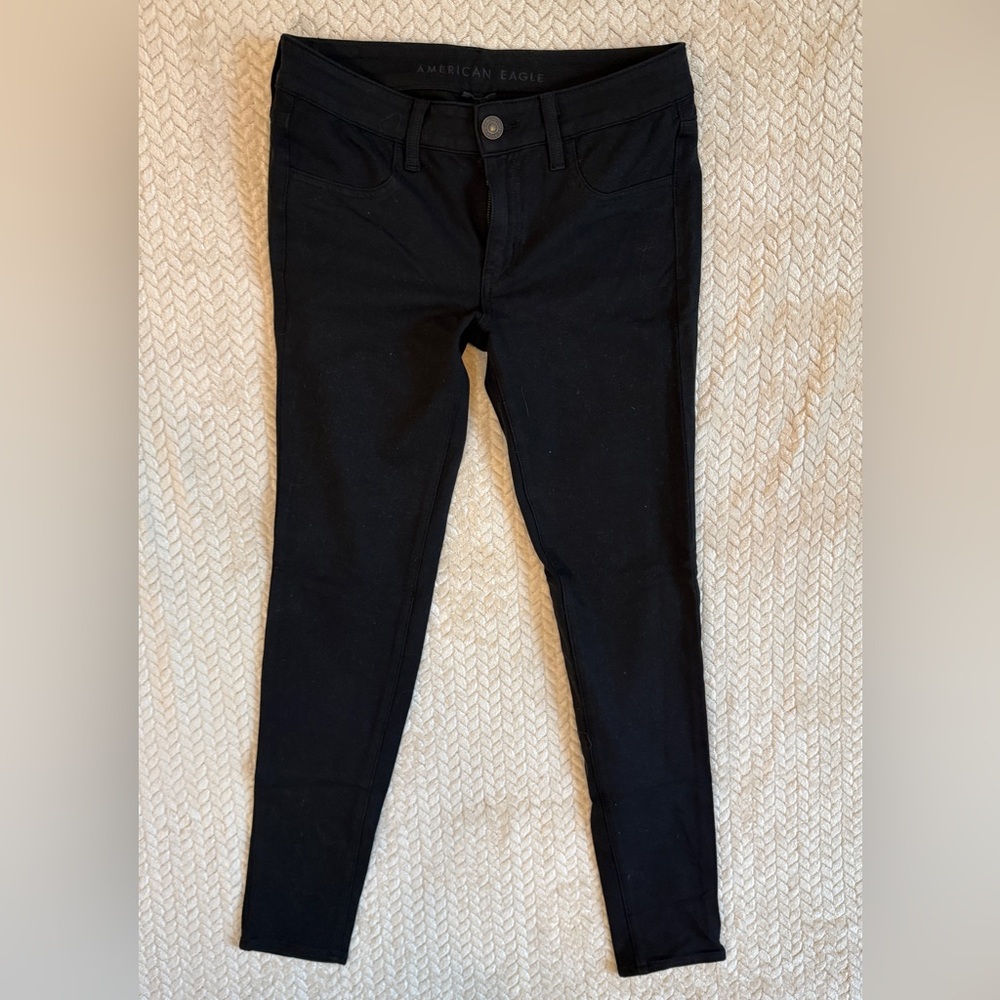 American Eagle Outfitters Super Stretch Black Pants